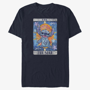 Queens Disney Lilo & Stitch - STITCH TAROT Unisex T-Shirt Navy Blue