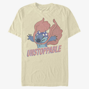 Queens Disney Lilo & Stitch - Unstoppable Stitch Unisex T-Shirt Natural
