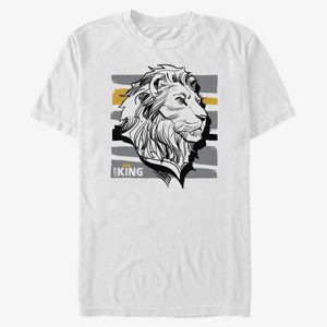 Queens Disney Lion King - King Unisex T-Shirt White