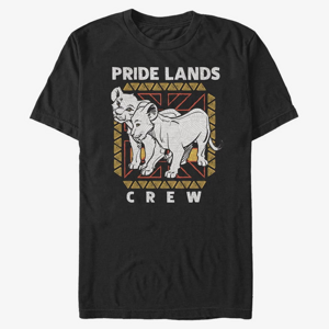 Queens Disney Lion King - Pride Lands Crew Unisex T-Shirt Black