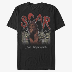Queens Disney Lion King - Scar and the Hyenas Unisex T-Shirt Black