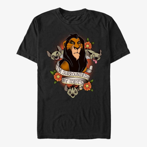 Queens Disney Lion King - Surrounded Unisex T-Shirt Black