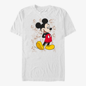 Queens Disney Mickey And Friends - Many Mickeys Unisex T-Shirt White