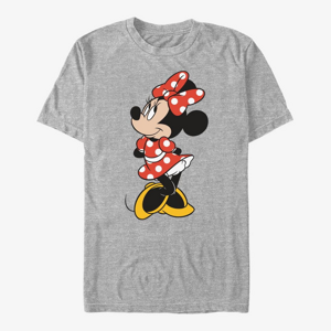Queens Disney Mickey And Friends - Traditional Minnie Unisex T-Shirt Heather Grey