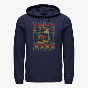 Queens Disney Mickey Classic - Vtg Mickey Sweater Unisex Hoodie Navy Blue