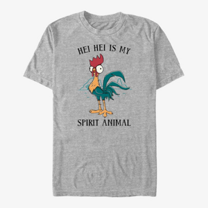 Queens Disney Moana - Spirit Animal Unisex T-Shirt Heather Grey