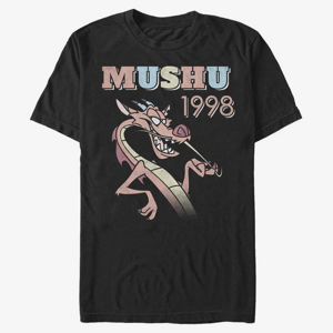 Queens Disney Mulan - 90s Mushu Unisex T-Shirt Black