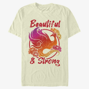 Queens Disney Mulan: Live Action - Beautiful Strong Phoenix Unisex T-Shirt Natural