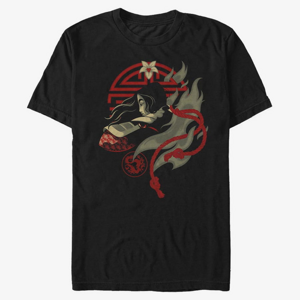 Queens Disney Mulan - Mulan Fighting Spirit Unisex T-Shirt Black