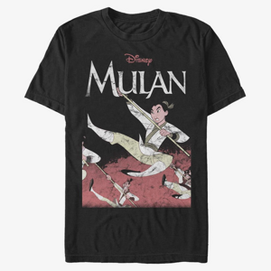 Queens Disney Mulan - Mulan Frame Unisex T-Shirt Black