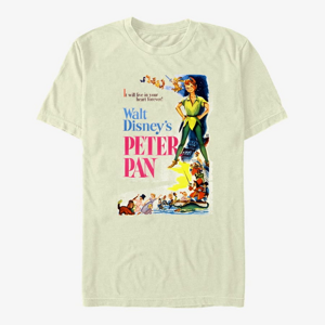 Queens Disney Peter Pan - VINTAGE PAN POSTER Unisex T-Shirt Natural