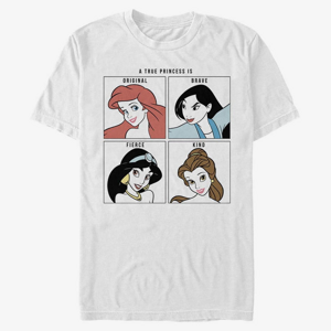 Queens Disney Princesses - Portrait Power Unisex T-Shirt White