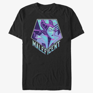 Queens Disney Sleeping Beauty - Maleficent Pentaneon Unisex T-Shirt Black