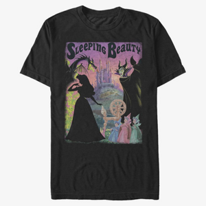 Queens Disney Sleeping Beauty - Sleeping Beauty Poster Unisex T-Shirt Black