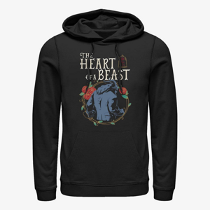 Queens Disney The Beauty And The Beast - HEART OF A BEAST Unisex Hoodie Black