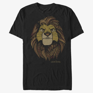 Queens Disney The Lion King - Africa Unisex T-Shirt Black