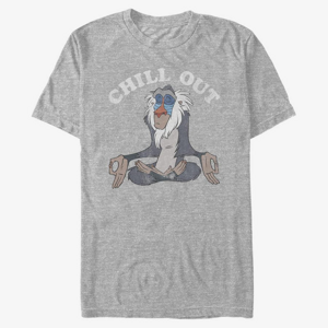 Queens Disney The Lion King - Chill Out Unisex T-Shirt Heather Grey