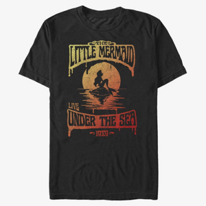 Queens Disney The Little Mermaid - Ariel Hombre Unisex T-Shirt Black