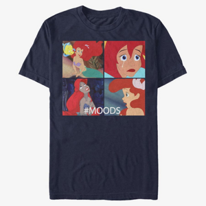 Queens Disney The Little Mermaid - Ariel Moods Unisex T-Shirt Navy Blue