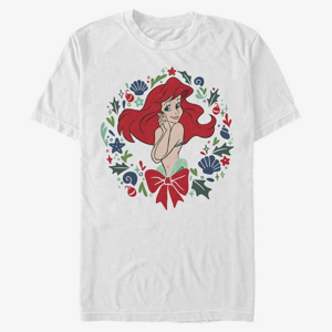 Queens Disney The Little Mermaid - Festive Ariel Unisex T-Shirt White