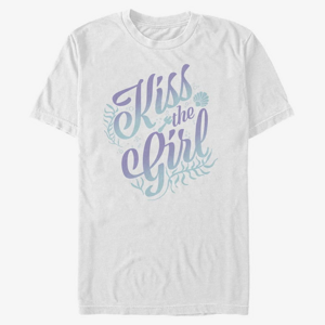 Queens Disney The Little Mermaid - Kiss The Girl Unisex T-Shirt White