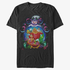 Queens Disney The Little Mermaid - Lurksula Unisex T-Shirt Black