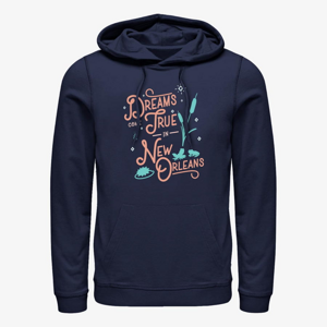 Queens Disney The Princess & The Frog - New Orleans Unisex Hoodie Navy Blue