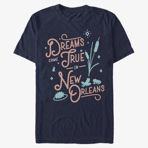 Queens Disney The Princess & The Frog - New Orleans Unisex T-Shirt Navy Blue