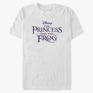 Queens Disney The Princess & The Frog - Princess Frog Logo Unisex T-Shirt White