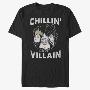 Queens Disney Villains - Chillin Unisex T-Shirt Black