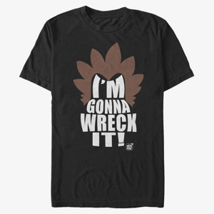 Queens Disney Wreck-It Ralph 2 - Wreck Hair Unisex T-Shirt Black