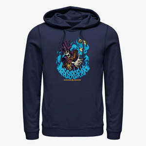 Queens Dungeons & Dragons - Acererak Logo Unisex Hoodie Navy Blue