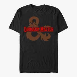 Queens Dungeons & Dragons - Dungeon Master Emblem Unisex T-Shirt Black
