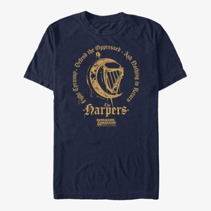 Queens Dungeons & Dragons: Honor Among Thieves - The Harpers Unisex T-Shirt Navy Blue