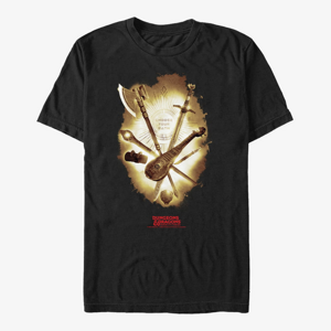 Queens Dungeons & Dragons: Honor Among Thieves - Weapons Path Unisex T-Shirt Black