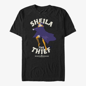 Queens Dungeons & Dragons - Sheila Thief Unisex T-Shirt Black