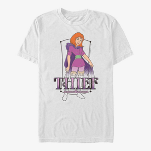 Queens Dungeons & Dragons - Thief Purple Unisex T-Shirt White
