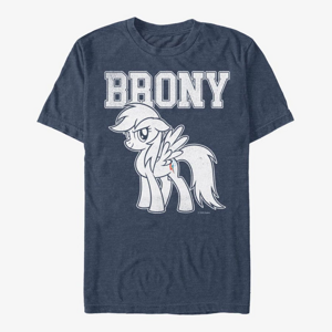 Queens Hasbro My Little Pony - Brony Men's T-Shirt Vintage Heather Navy