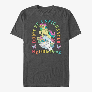 Queens Hasbro My Little Pony - Neighsayer Unisex T-Shirt Dark Heather Grey