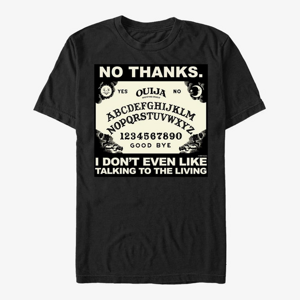 Queens Hasbro Ouija Board - No Thanks Unisex T-Shirt Black