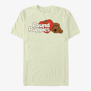 Queens Hasbro Pound Puppies - Vintage Logo Unisex T-Shirt Natural