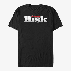 Queens Hasbro Risk - RISK LOGO Unisex T-Shirt Black