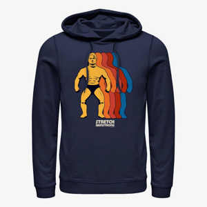 Queens Hasbro Stretch Armstrong - Vintage Colors Unisex Hoodie Navy Blue