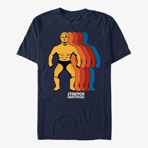 Queens Hasbro Stretch Armstrong - Vintage Colors Unisex T-Shirt Navy Blue