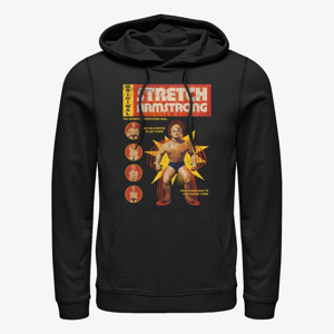 Queens Hasbro Stretch Armstrong - Vintage Comic Cover Unisex Hoodie Black