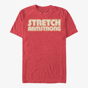 Queens Hasbro Stretch Armstrong - Vintage Logo Men's T-Shirt Vintage Heather Red