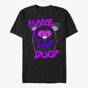 Queens Hasbro Vault Furby - Want to Play Unisex T-Shirt Black