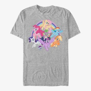 Queens Hasbro Vault My Little Pony - Group Prance Unisex T-Shirt Heather Grey