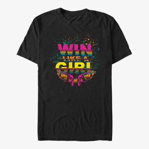 Queens Hasbro Vault Nerf - Win Like A Girl Unisex T-Shirt Black