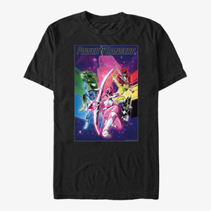 Queens Hasbro Vault Power Rangers - Colorful Poster Unisex T-Shirt Black